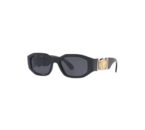 gold and black versace sunglasses|More.